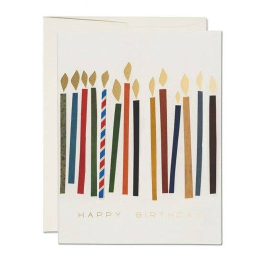 'Happy Birthday' Candles Card