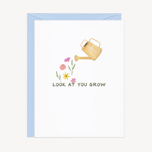 'Look at You Grow' Congrats Card (Style 1)