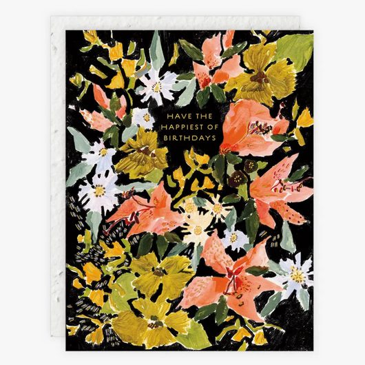 'Have The Happiest of Birthdays' Seed Card