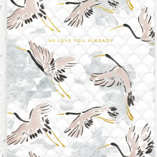 'We Love You Already' Plantable Seed Card