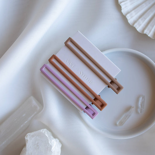Hair Clip - Yarrow (in Sunset)