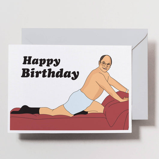 'Happy Birthday' Seinfeld George Birthday Card