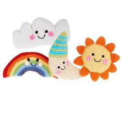 Hand-stitched Weather Rattles (Variety)