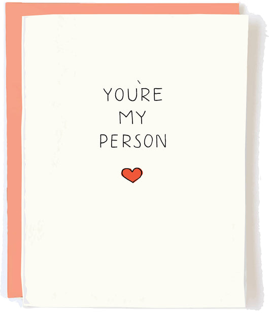 'You're My Person' Card