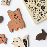 Wooden Tray Puzzle (Woodland Animals)
