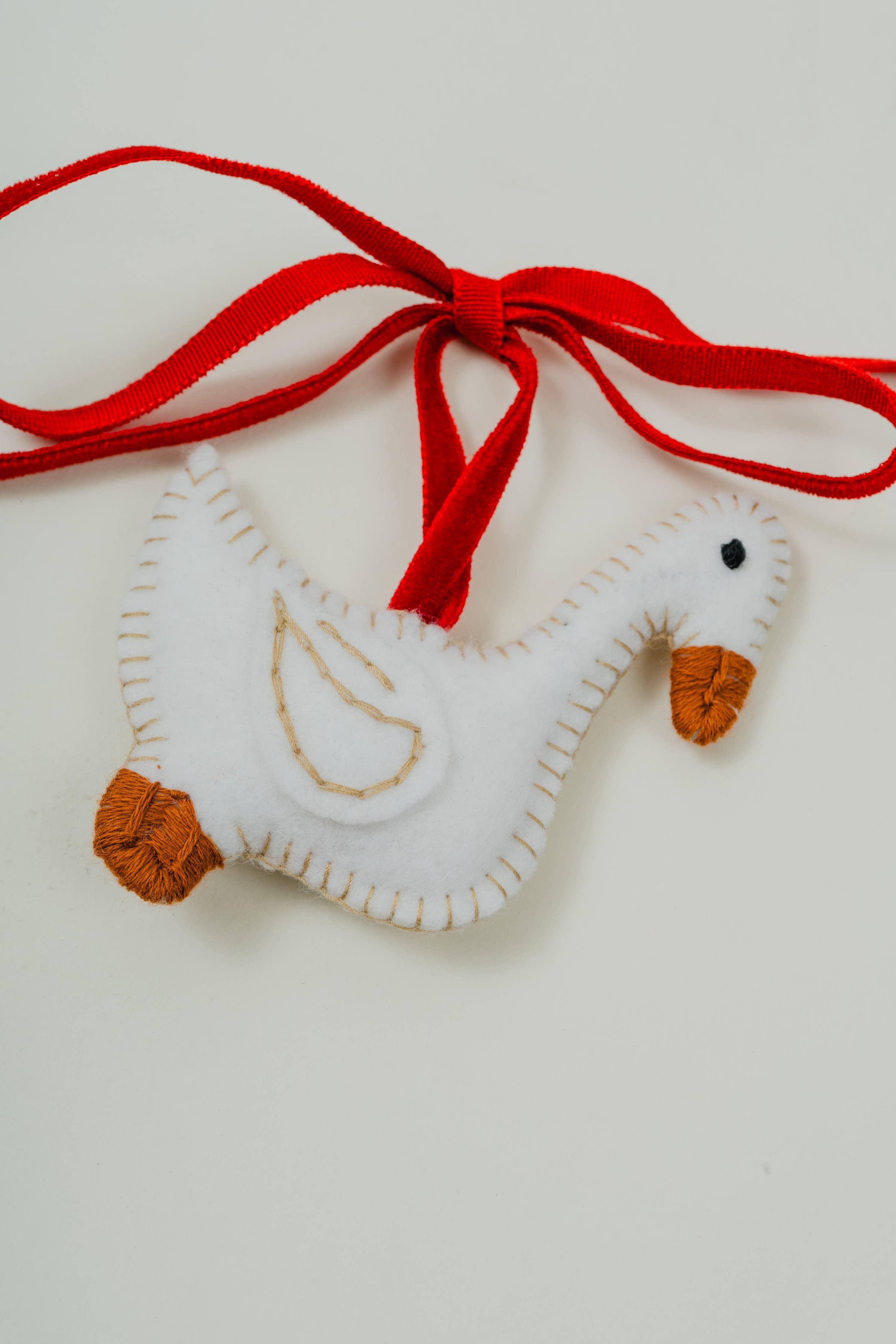 Goose Ornament - Handmade