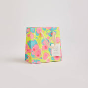 Hand Block Printed Gift Bag - Neon Collection - Variety of Styles (Small)