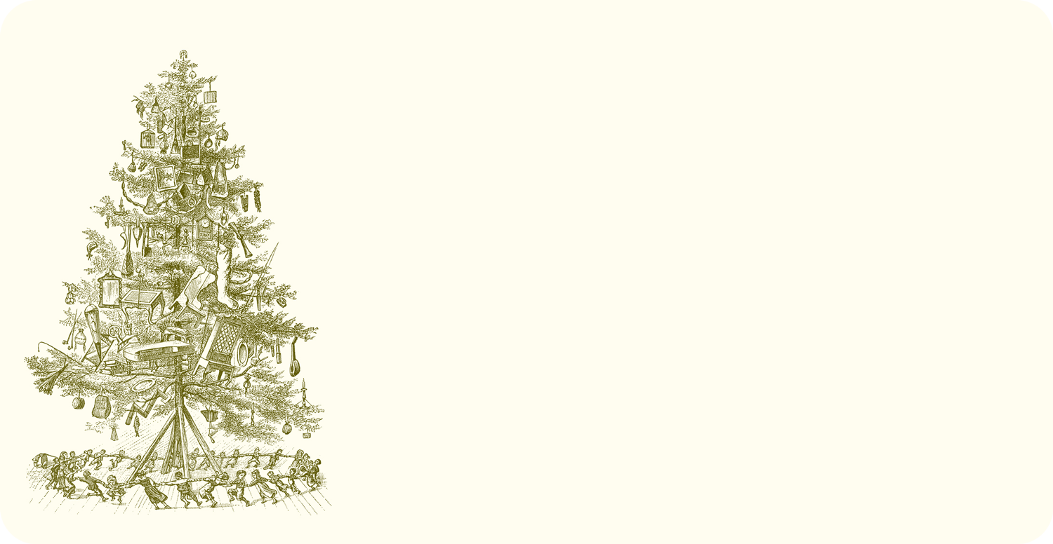 Christmas Tree Monarch Notes (Pack of 10)