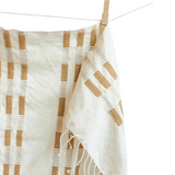 Soho Cotton Hand Towel (in Beige) | Handwoven in Ethiopia