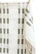 Soho Cotton Hand Towel (in Grey) | Handwoven in Ethiopia