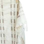 Soho Cotton Hand Towel (in Stone) | Handwoven in Ethiopia