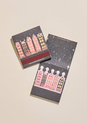 Wintry Village Printed 10-Stem Matchbook