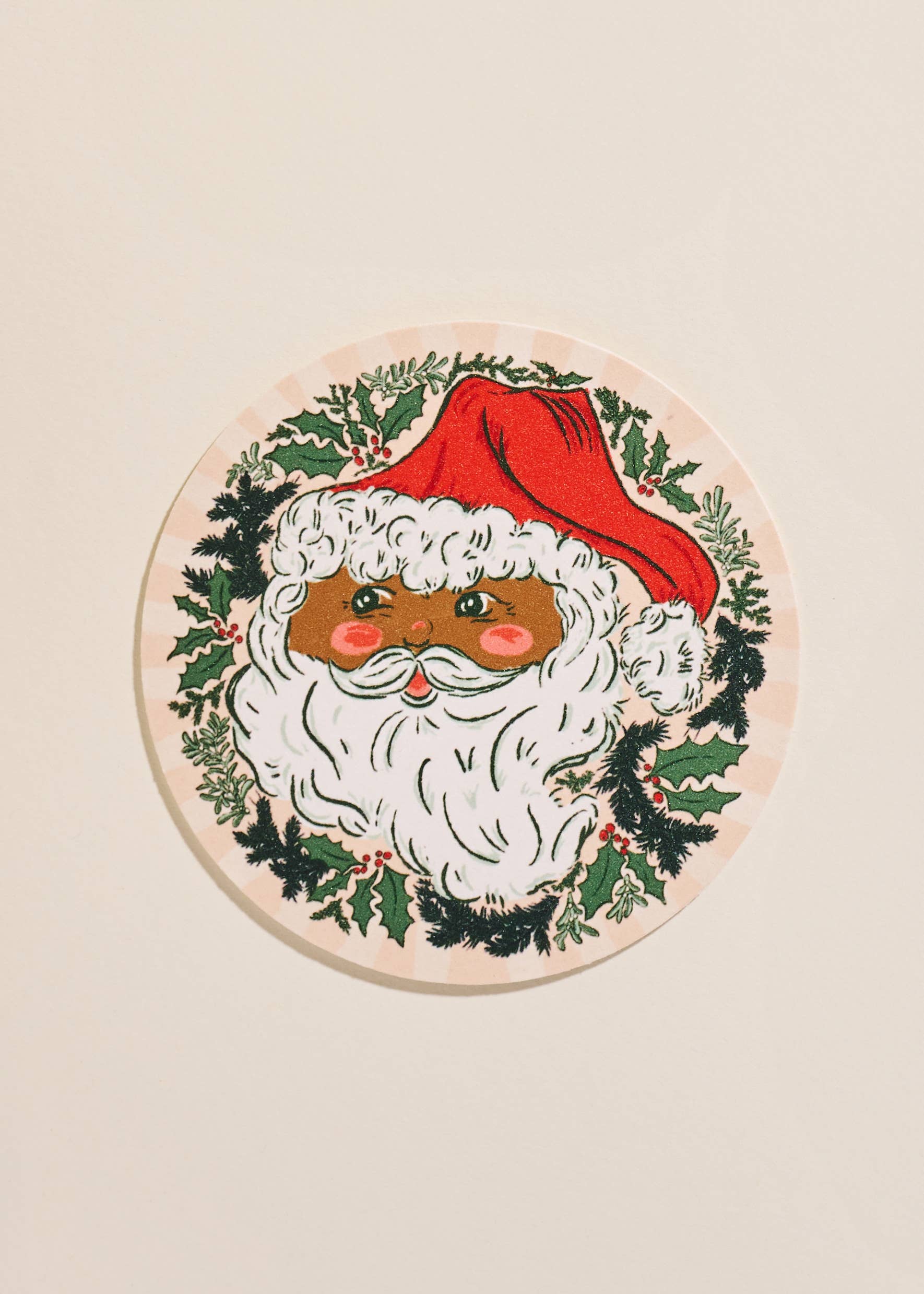 Santa Coasters (Set of 4) - Style #2