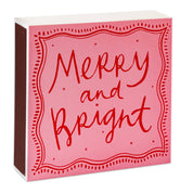 'Merry & Bright' Square Safety Matches