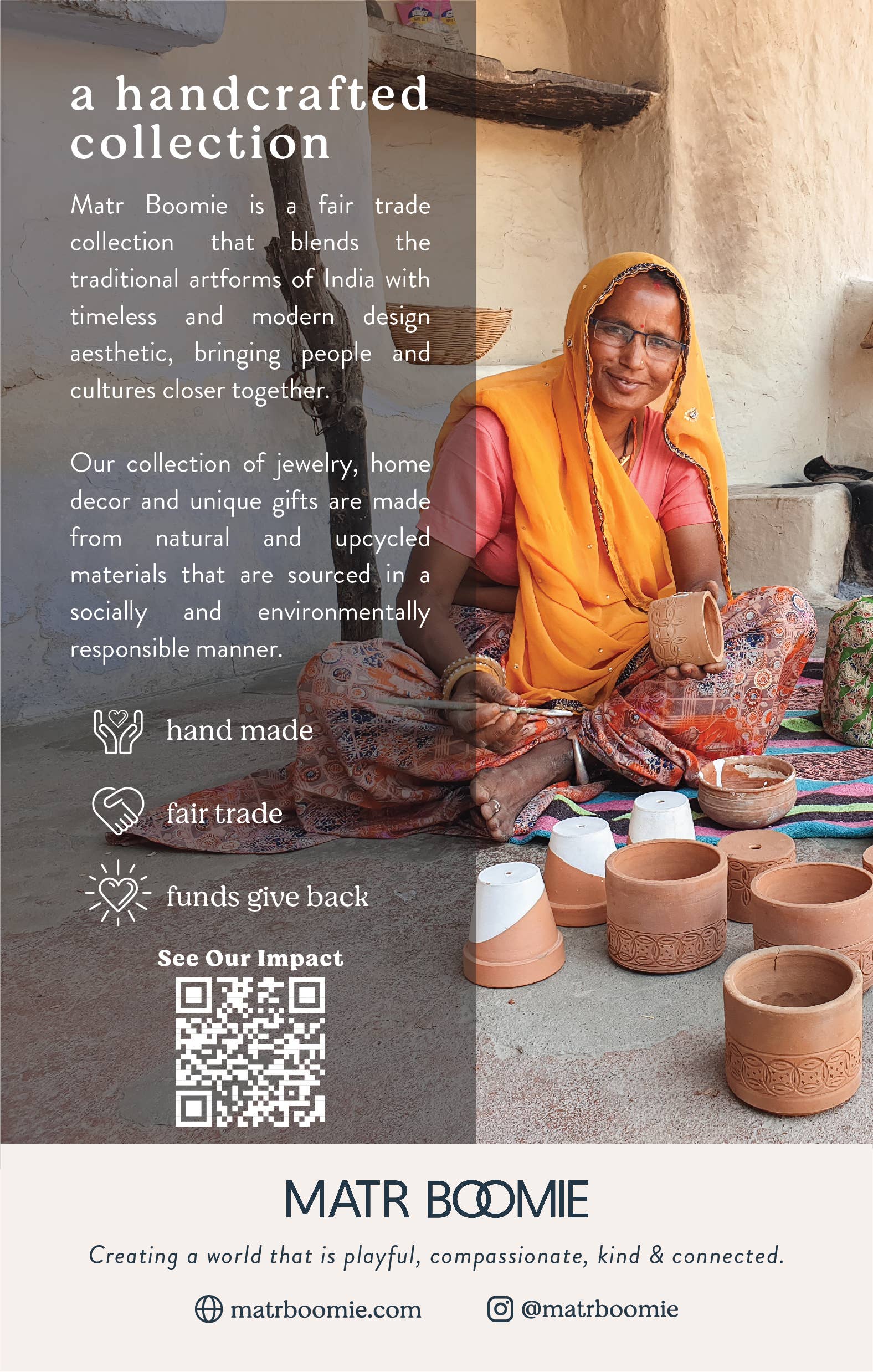 Sun | Moon Ornament - Hand Embroidered