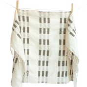 Soho Cotton Hand Towel (in Grey) | Handwoven in Ethiopia