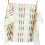 Soho Cotton Hand Towel (in Clay) | Handwoven in Ethiopia