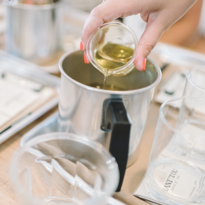 Mother’s Day Candle Making & Flower Bar Workshop w/ Eve Floral Co. (Saturday, 5/9 from 11am - 1pm)