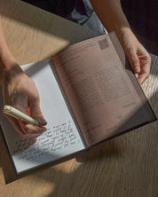 Open Journal in Espresso - Wilde House Paper