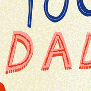 'Love You Dad' Koozie Card