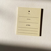 'To: / From: / A Note:' Gift Tag Set No. 02 (Set of 10)