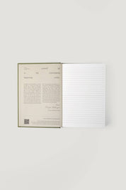 Open Journal in Moss - Wilde House Paper