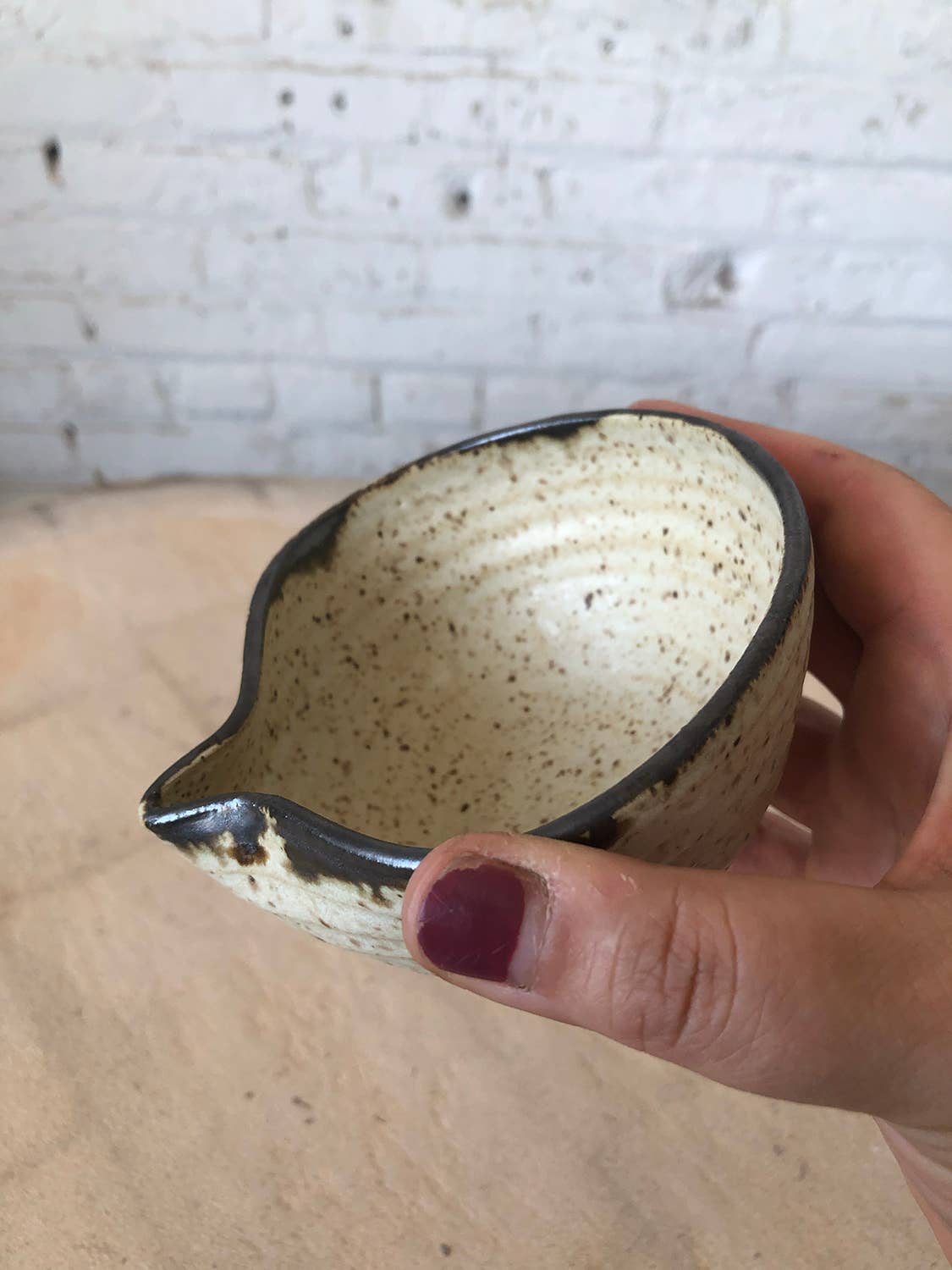 Handmade Luna Pouring Bowl