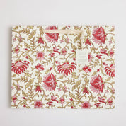 Hand Block Printed Gift Bags - Scarlet (Variety of Patterns) - Large