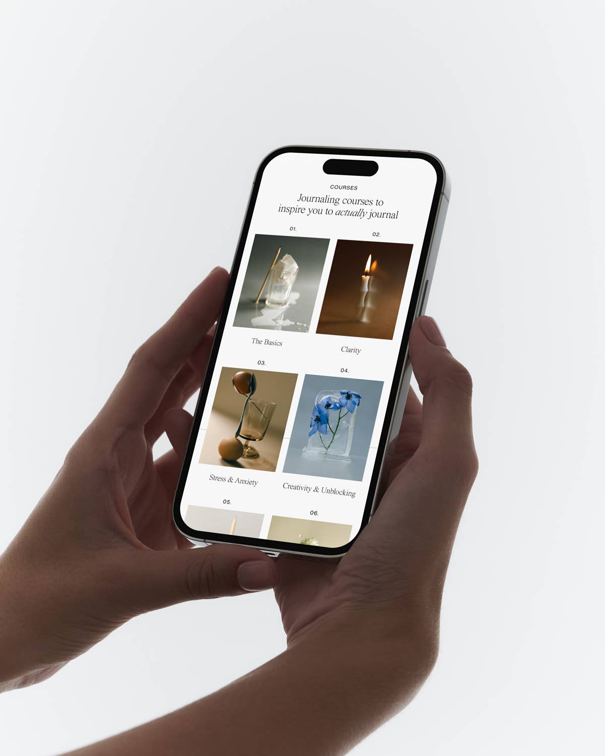 Open Journal in Espresso - Wilde House Paper