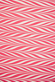 Hand-Marbled Gift Wrapping Paper Sheet - Candy Stripes Red