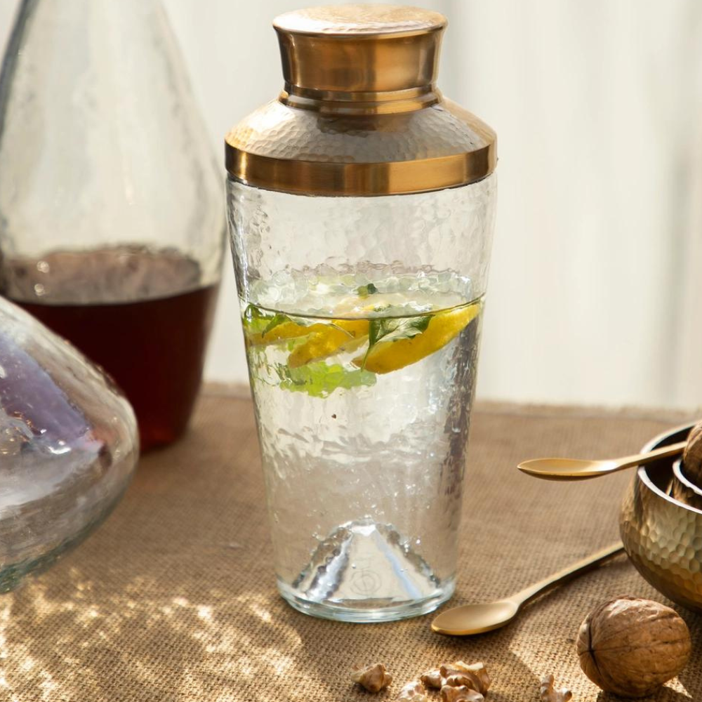 Pebbled Cocktail Shaker