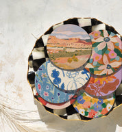 Blue Flowers Coaster