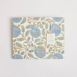 Hand Block Printed Gift Bag - Blue Stone Collection - Variety of Styles (Medium)
