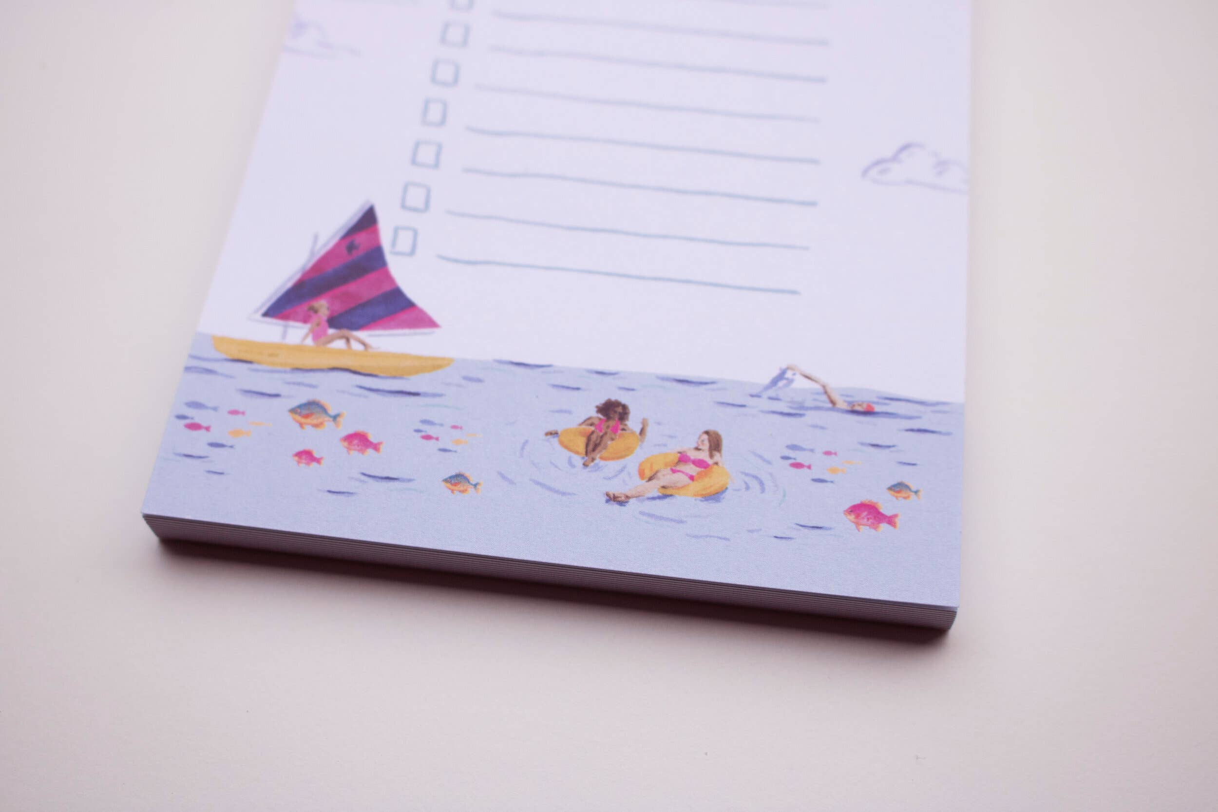 'Summer Sailing' Notepad