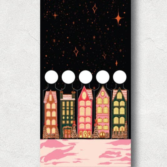 Winter Village 10-Stem Matchbook