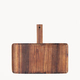 Handmade Albizia Wood Serving Tray (Rectangle, 11.5" x 6")