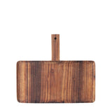 Handmade Albizia Wood Serving Tray (Rectangle, 11.5" x 6")