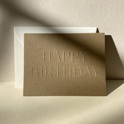 'Happy Birthday' - Card