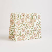 Hand Block Printed Gift Bag - Blush Collection - Variety of Styles (Large)