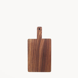 Handmade Albizia Wood Serving Board (Rectangle, 8.75” long x 6