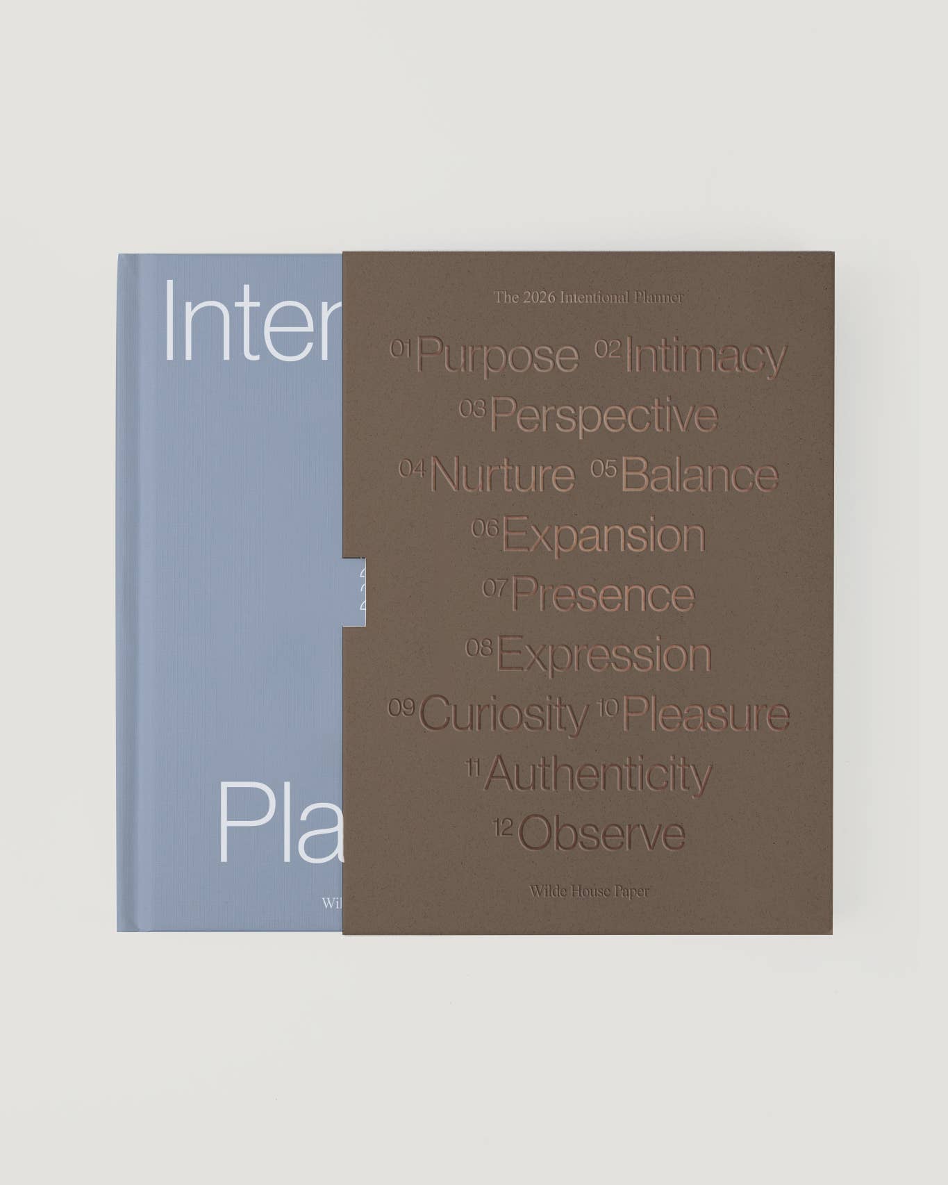 2026 Intentional Planner - Wilde House Paper