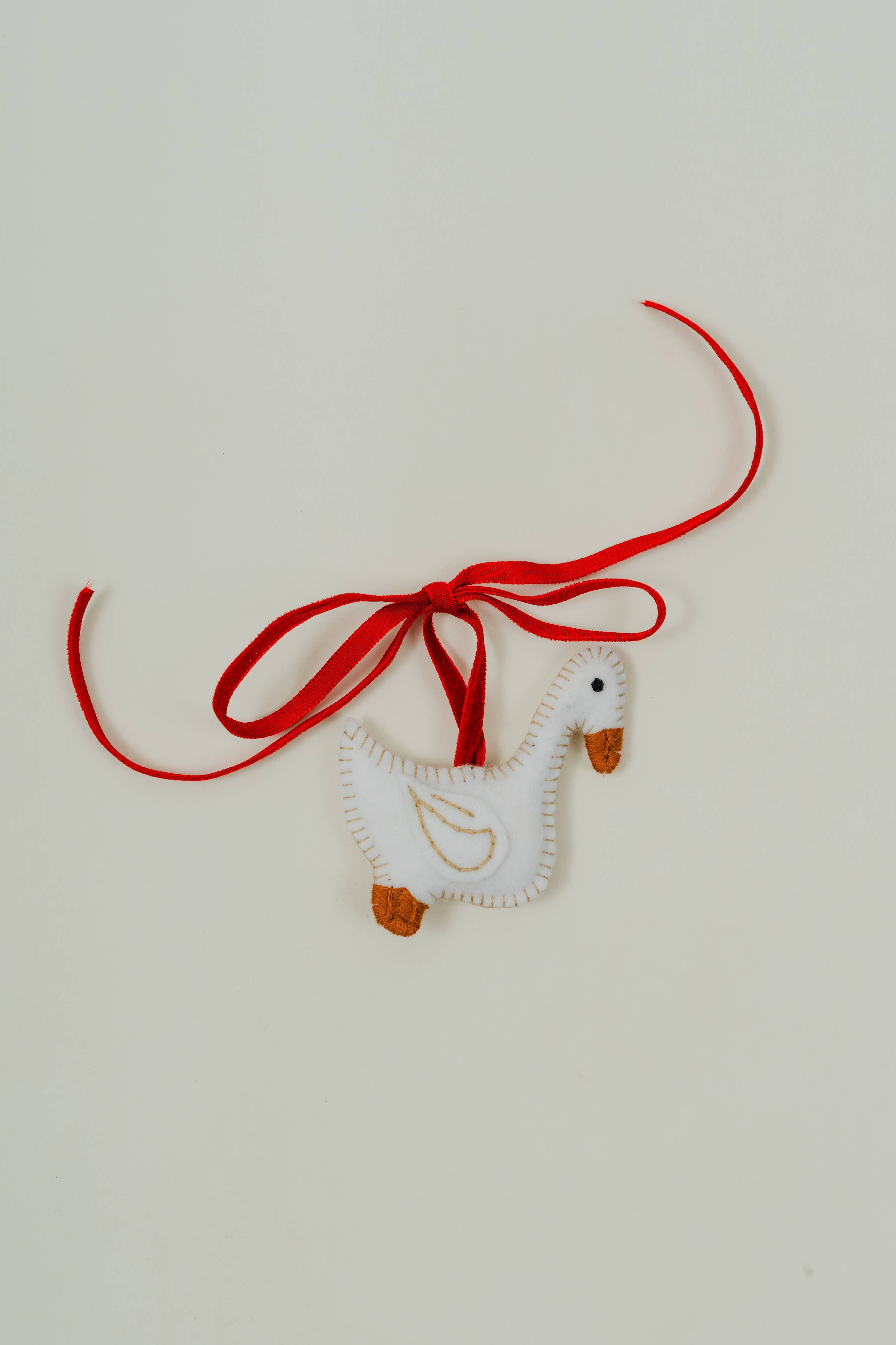 Goose Ornament - Handmade