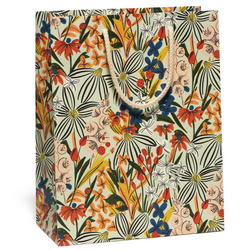Gift Bag - Striped Florals (Large)