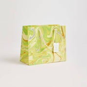 Hand Block Printed Gift Bag - Pastel Collection - Variety of Styles (Medium)