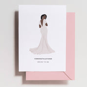 'Bride to be' Congratulations Card