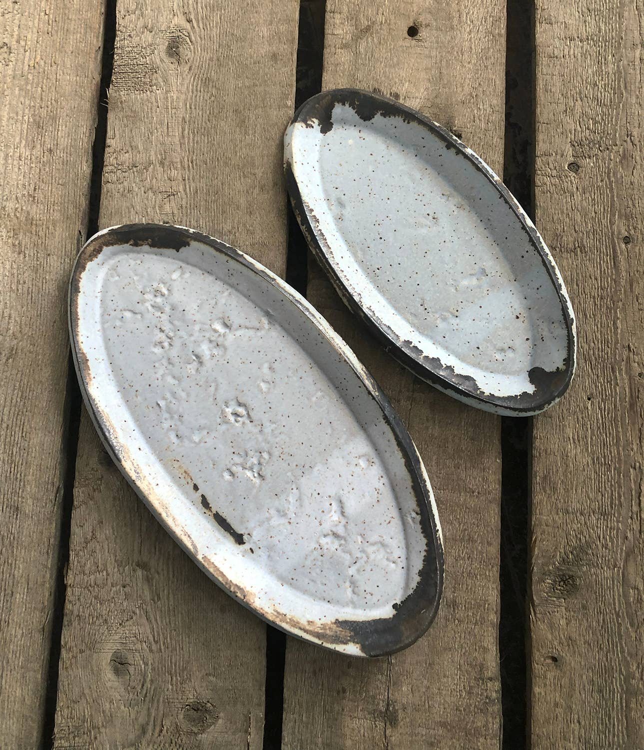 Handmade Oval Luna Trays