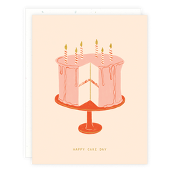 'Happy Cake Day' Birthday Card
