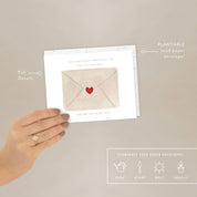 'Love You Today And Tomorrow..." Love Seed Card