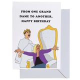 Grand Dame Birthday Card