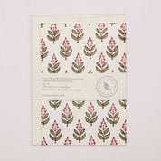 Hand-Block Printed Greeting Card (in Buti Blush)